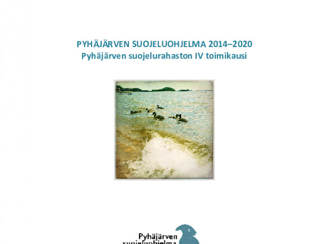 Pyhäjärven suojeluohjelma 2014-2020